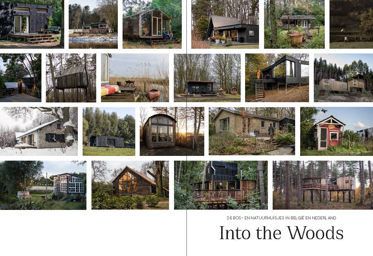 Into the Woods - 25 bos- en natuurhuisjes in België en Nederland