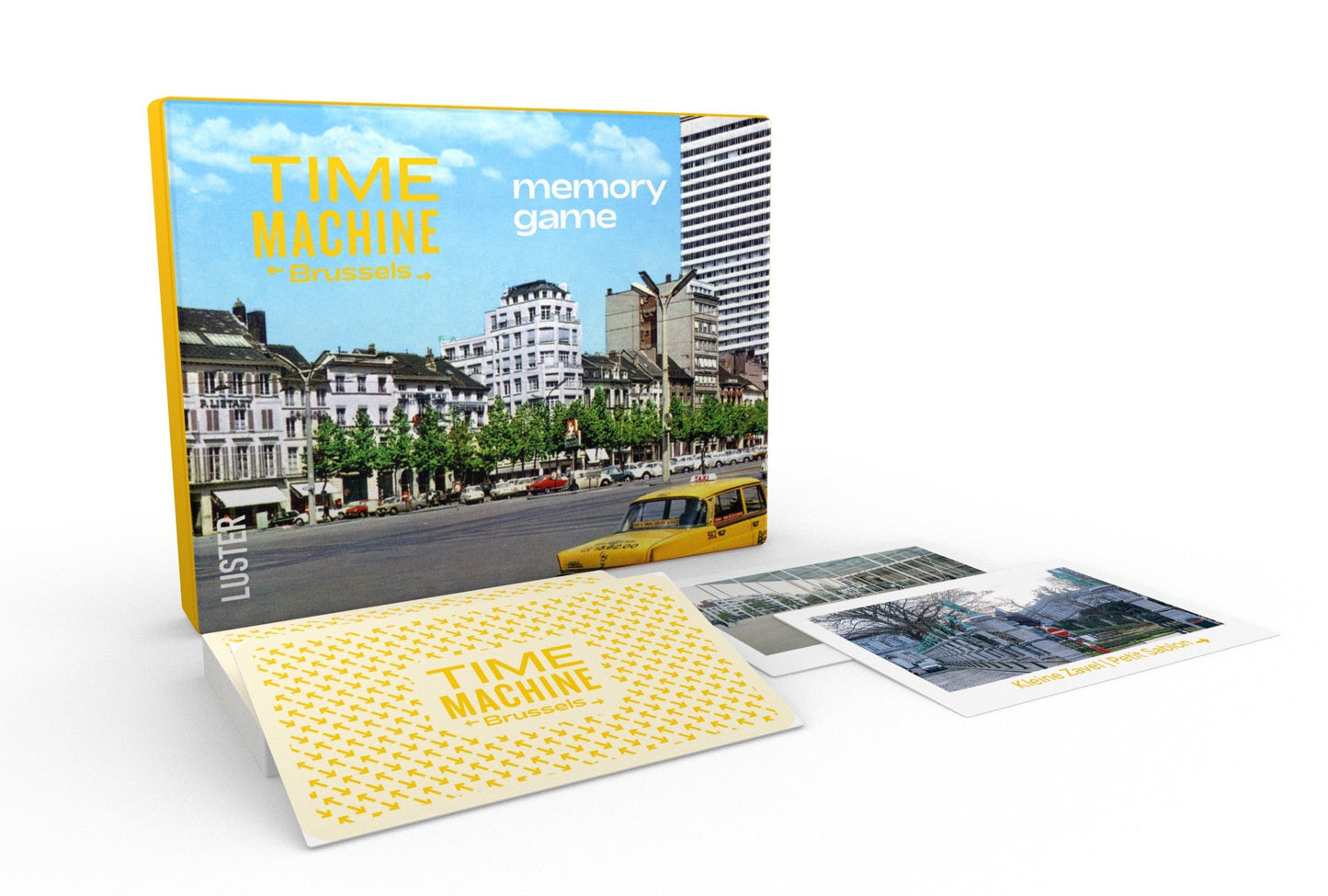 Time Machine - Brussels memoryspel